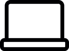 Open Laptop Craft Design Svg File, Free Vectors File
